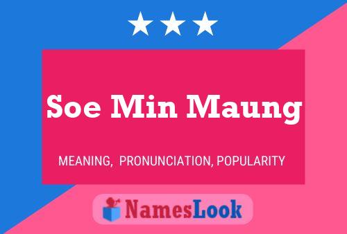 Pôster do nome Soe Min Maung