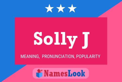 Pôster do nome Solly J