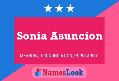 Pôster do nome Sonia Asuncion