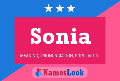 Pôster do nome Sonia