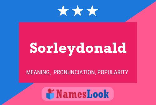 Pôster do nome Sorleydonald