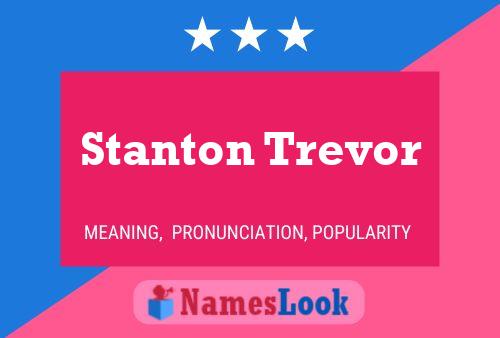 Pôster do nome Stanton Trevor