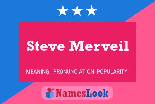 Pôster do nome Steve Merveil