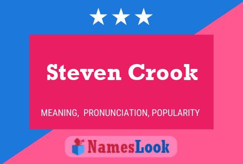 Pôster do nome Steven Crook