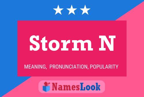 Pôster do nome Storm N