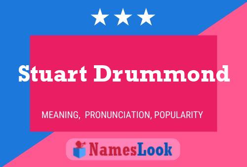 Pôster do nome Stuart Drummond