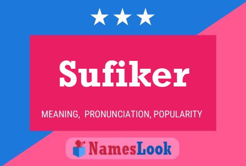 Pôster do nome Sufiker