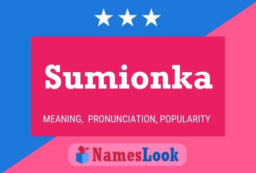 Pôster do nome Sumionka