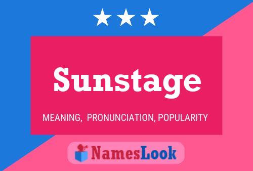 Pôster do nome Sunstage