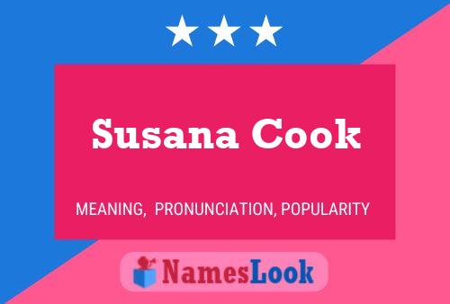 Pôster do nome Susana Cook