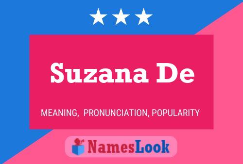 Pôster do nome Suzana De