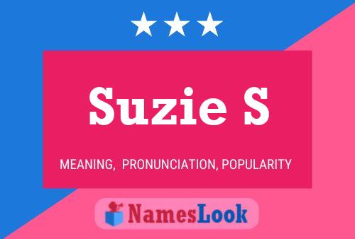 Pôster do nome Suzie S