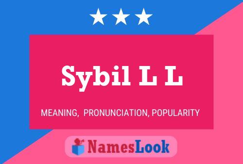 Pôster do nome Sybil L L