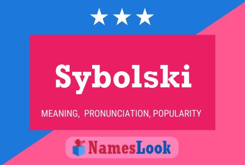 Pôster do nome Sybolski