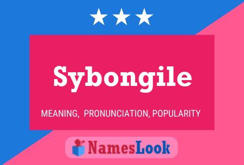 Pôster do nome Sybongile