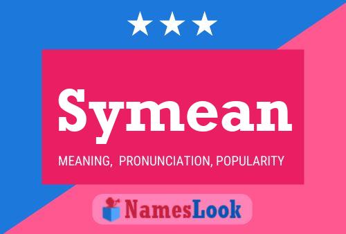 Pôster do nome Symean