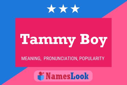 Pôster do nome Tammy Boy