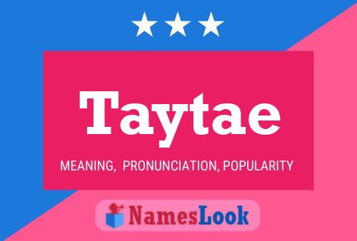 Pôster do nome Taytae