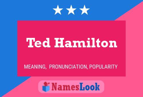 Pôster do nome Ted Hamilton