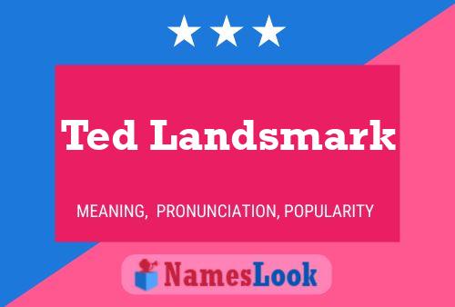 Pôster do nome Ted Landsmark