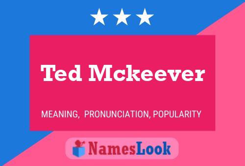 Pôster do nome Ted Mckeever