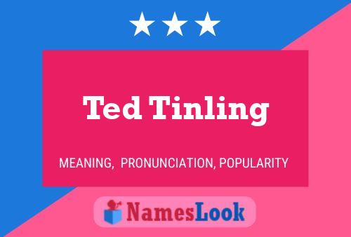 Pôster do nome Ted Tinling