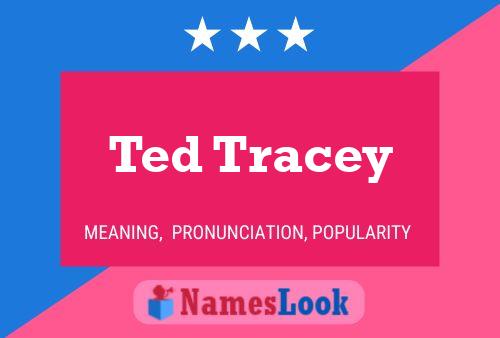 Pôster do nome Ted Tracey