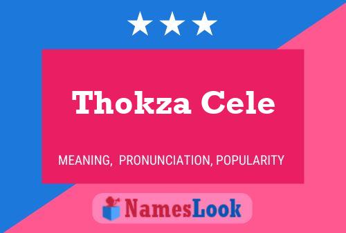 Pôster do nome Thokza Cele