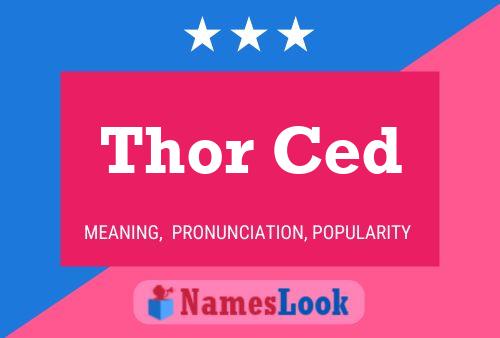 Pôster do nome Thor Ced