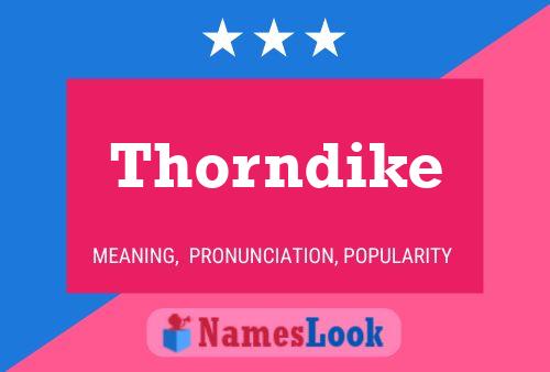 Pôster do nome Thorndike