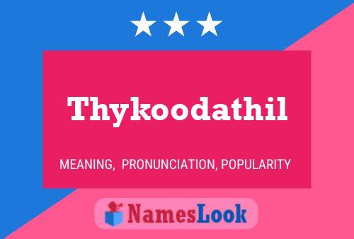 Pôster do nome Thykoodathil