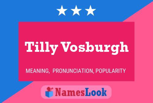 Pôster do nome Tilly Vosburgh