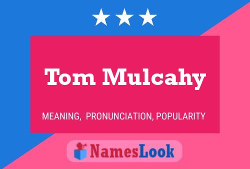 Pôster do nome Tom Mulcahy