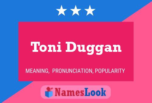 Pôster do nome Toni Duggan