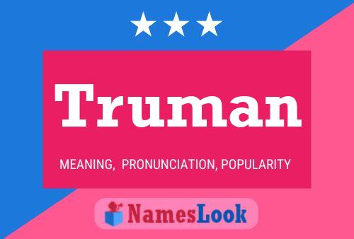 Pôster do nome Truman