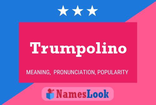 Pôster do nome Trumpolino