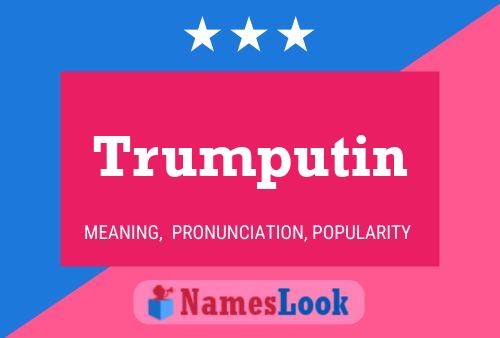 Pôster do nome Trumputin