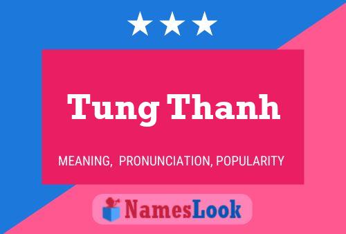 Pôster do nome Tung Thanh