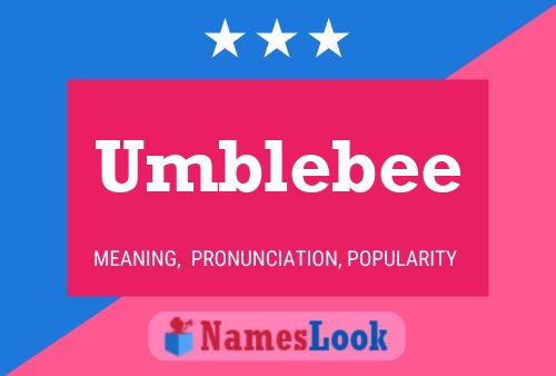 Pôster do nome Umblebee