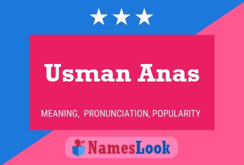 Pôster do nome Usman Anas