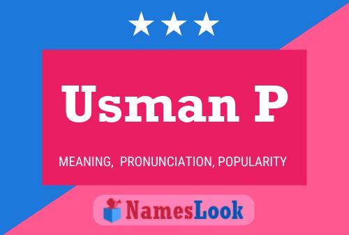 Pôster do nome Usman P