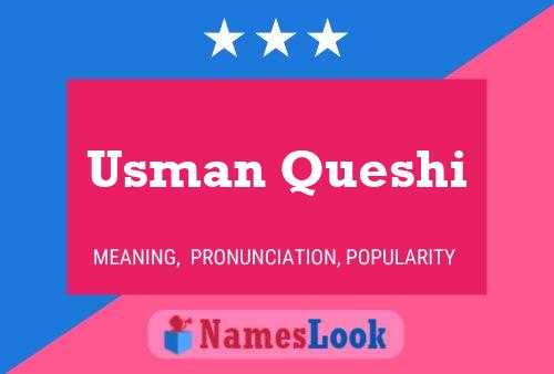 Pôster do nome Usman Queshi