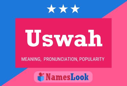 Pôster do nome Uswah