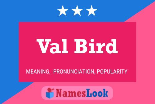 Pôster do nome Val Bird