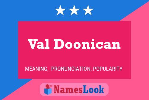 Pôster do nome Val Doonican