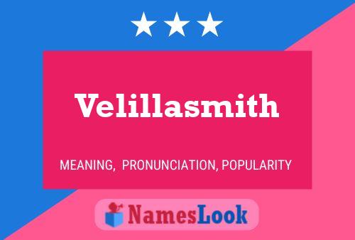 Pôster do nome Velillasmith