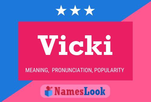 Pôster do nome Vicki