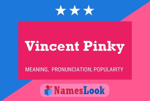 Pôster do nome Vincent Pinky