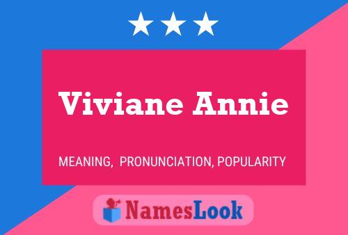 Pôster do nome Viviane Annie