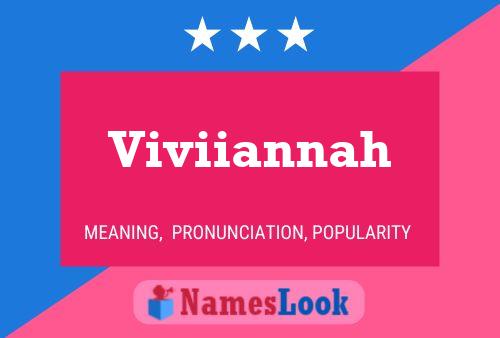 Pôster do nome Viviiannah